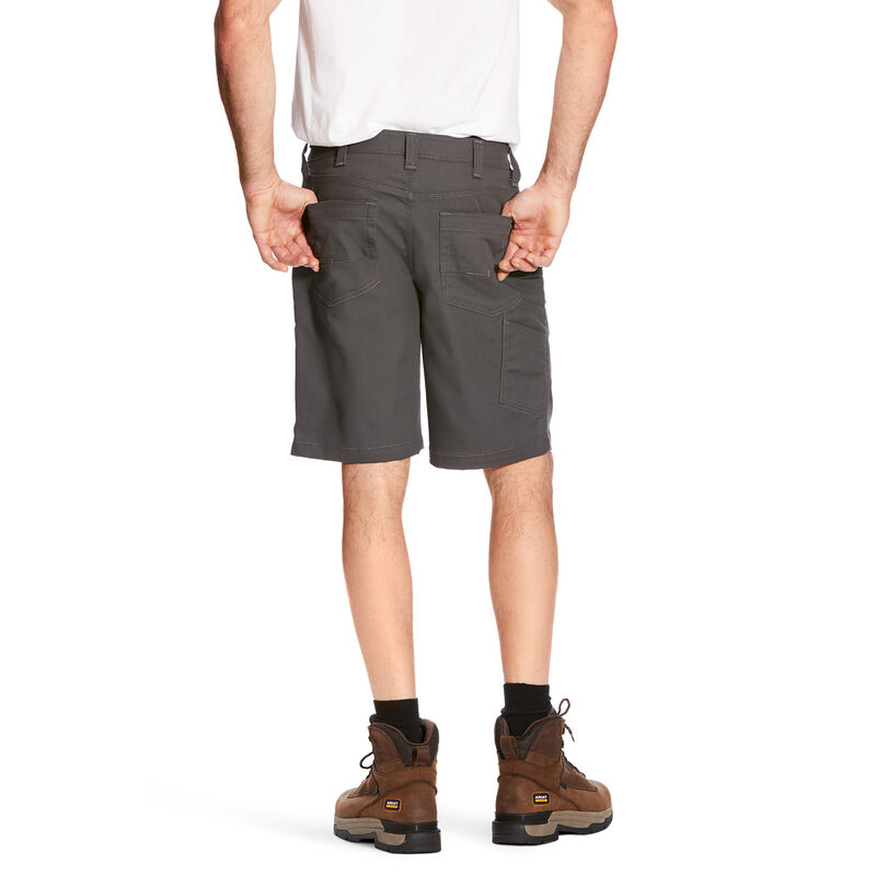 Ariat Rebar DuraStretch Utility Short Muške KratkeHlače Sive | HR-642137