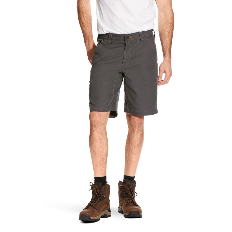 Ariat Rebar DuraStretch Utility Short Muške KratkeHlače Sive | HR-642137