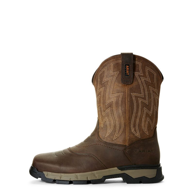 Ariat Rebar Flex Western Muške Radne Čizme Smeđe | HR-117009