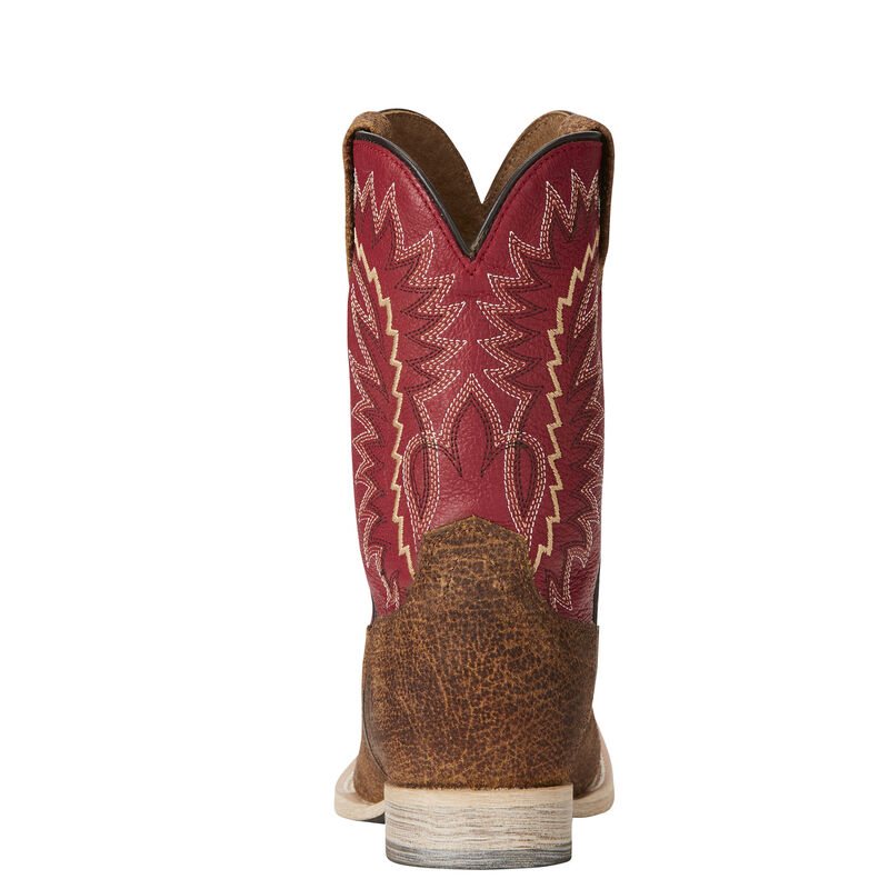 Ariat Relentless Elite Dječje Kaubojske Čizme Smeđe Crvene | HR-879479