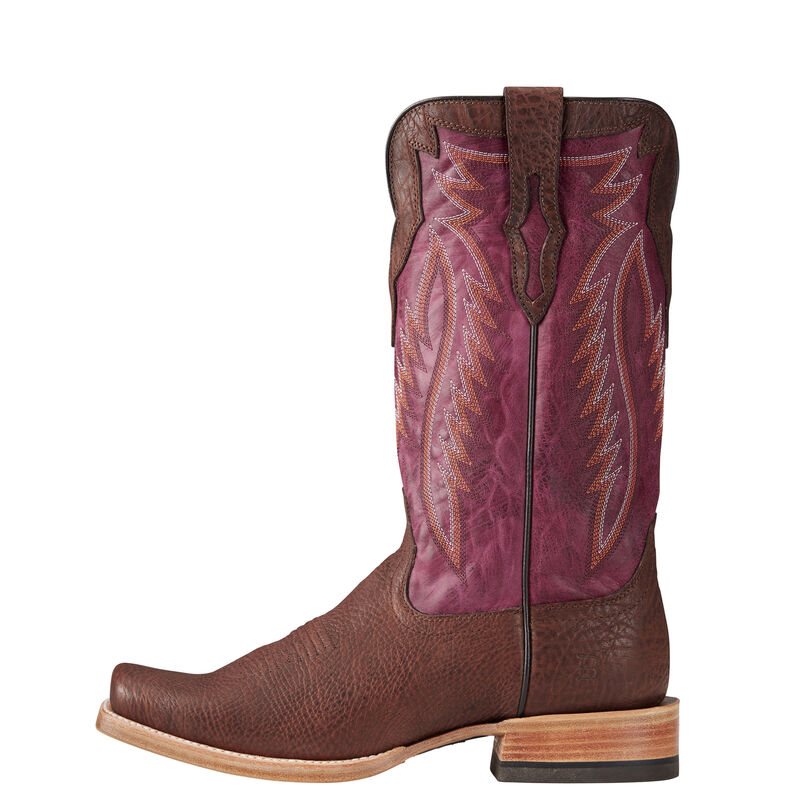 Ariat Relentless Prime Muške Kaubojske Čizme Smeđe Ljubičaste | HR-013837