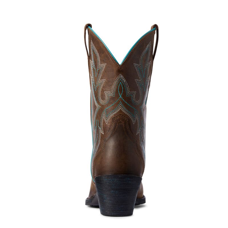 Ariat Round Up Bella Ženske Zapadnjačke Čizme Smeđe | HR-445509