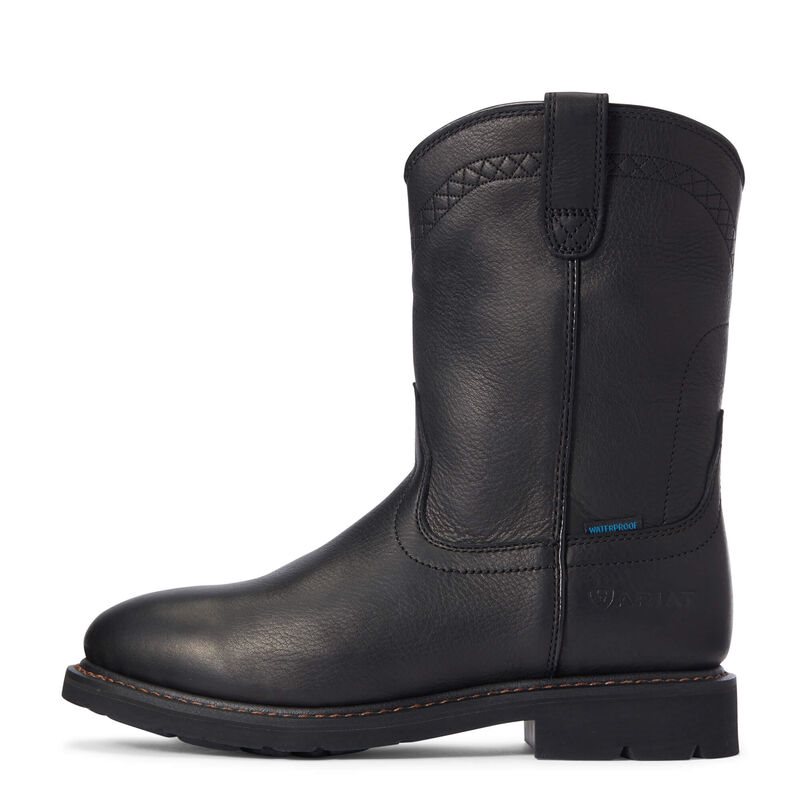 Ariat Sierra Waterproof Muške Radne Čizme Crne | HR-753732