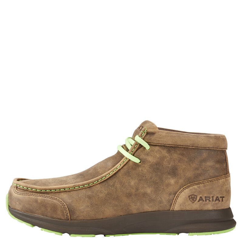 Ariat Spitfire Muške Zapadnjačke Čizme Smeđe Svijetlo Zelene | HR-675807