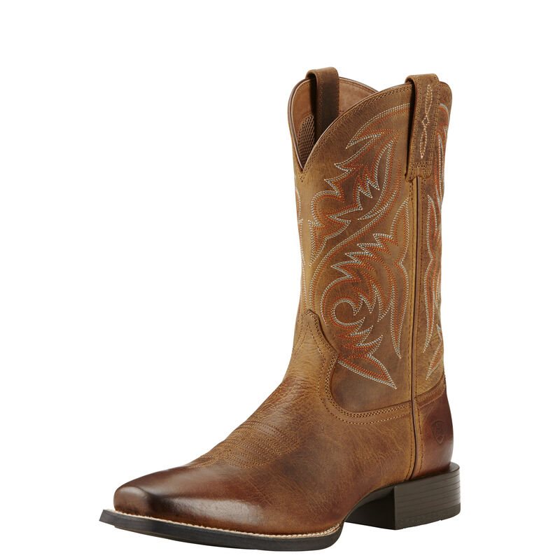 Ariat Sport Herdsman Muške Kaubojske Čizme Smeđe | HR-887640