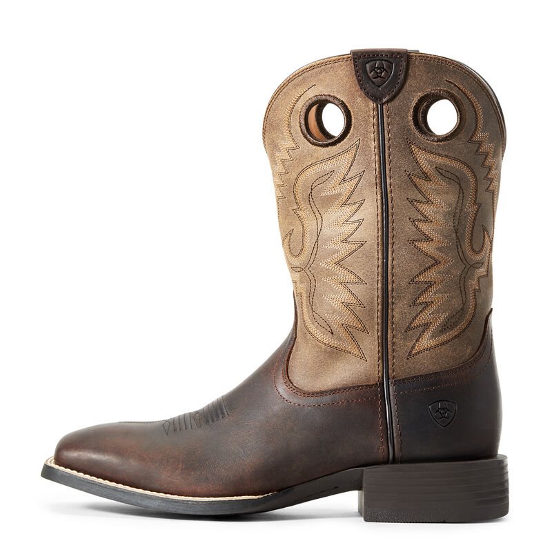 Ariat Sport Ranger Muške Kaubojske Čizme Smeđe Bež | HR-700148