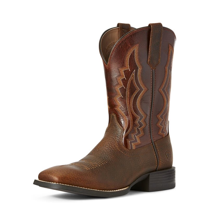 Ariat Sport Riggin Muške Kaubojske Čizme Bakrene | HR-001749