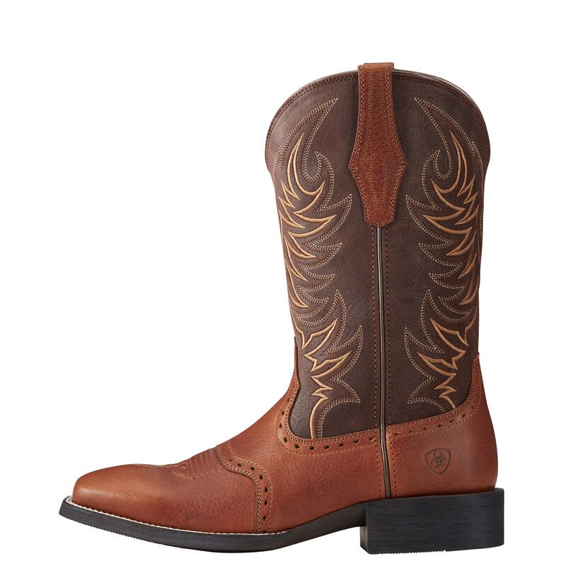 Ariat Sport Sidewinder Muške Kaubojske Čizme Zlatne | HR-583358