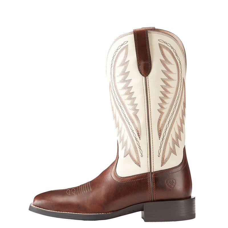 Ariat Sport Stonewall Muške Kaubojske Čizme Smeđe Krem | HR-643570