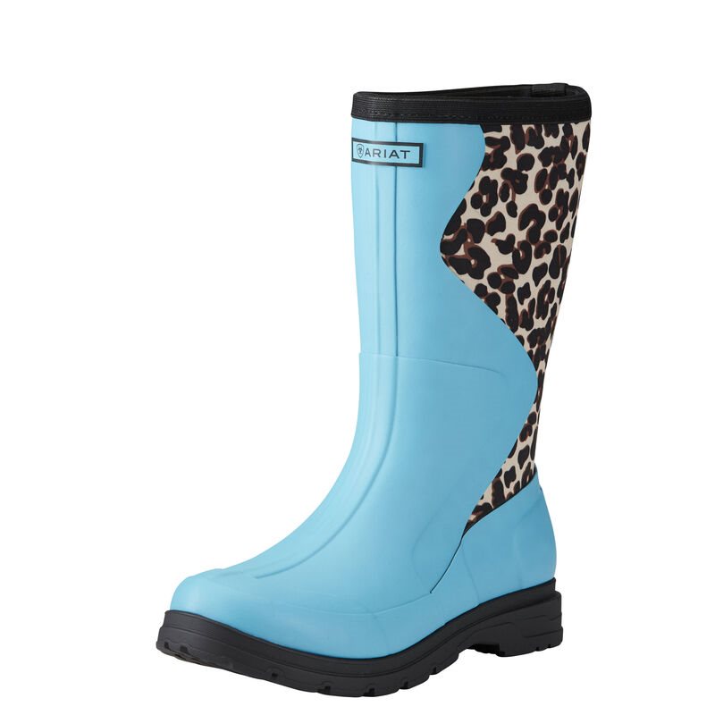 Ariat Springfield Rubber Boots Ženske Wellies Leopard | HR-218214