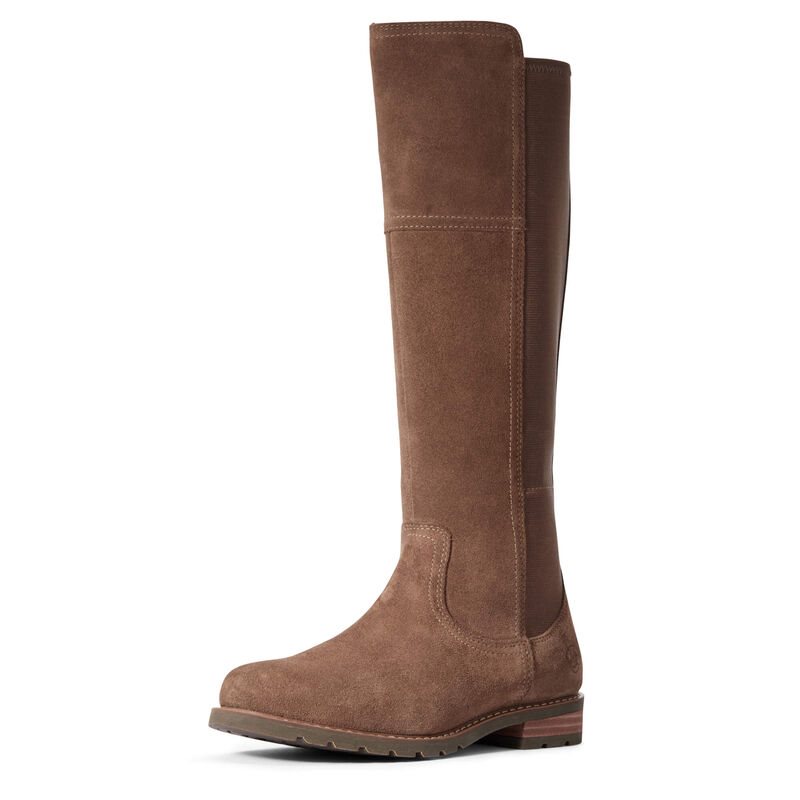 Ariat Sutton Waterproof Boots Ženske Duge Čizme Smeđe | HR-021747