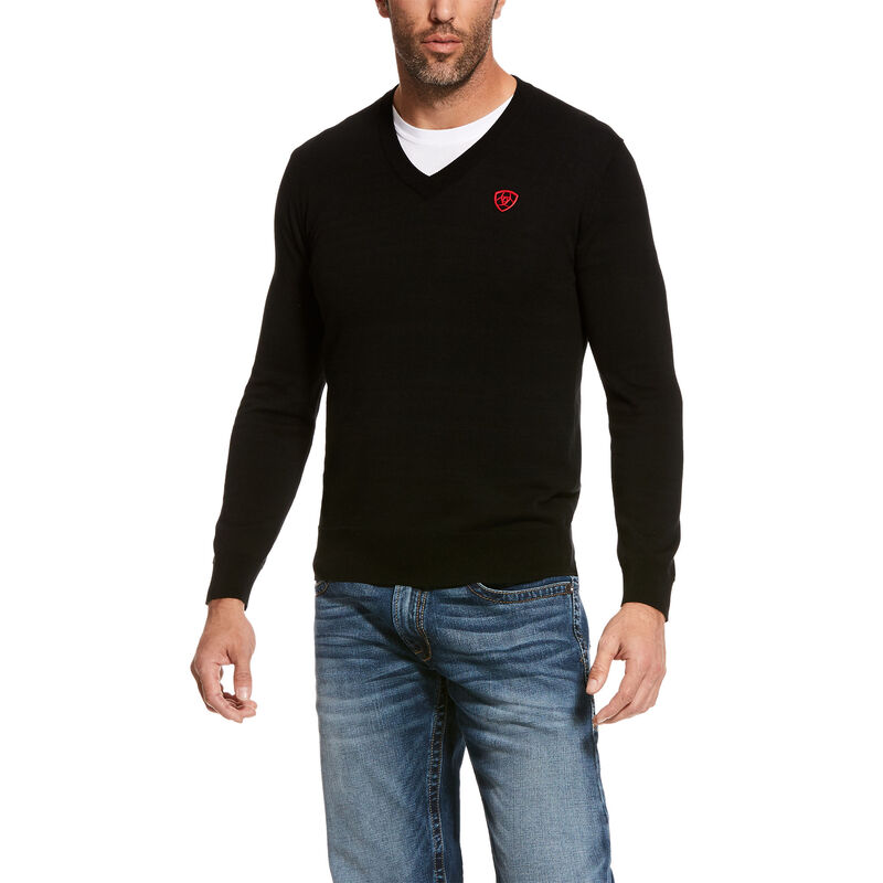 Ariat TEKCrew Neck Muške Džemperi Crne | HR-274954