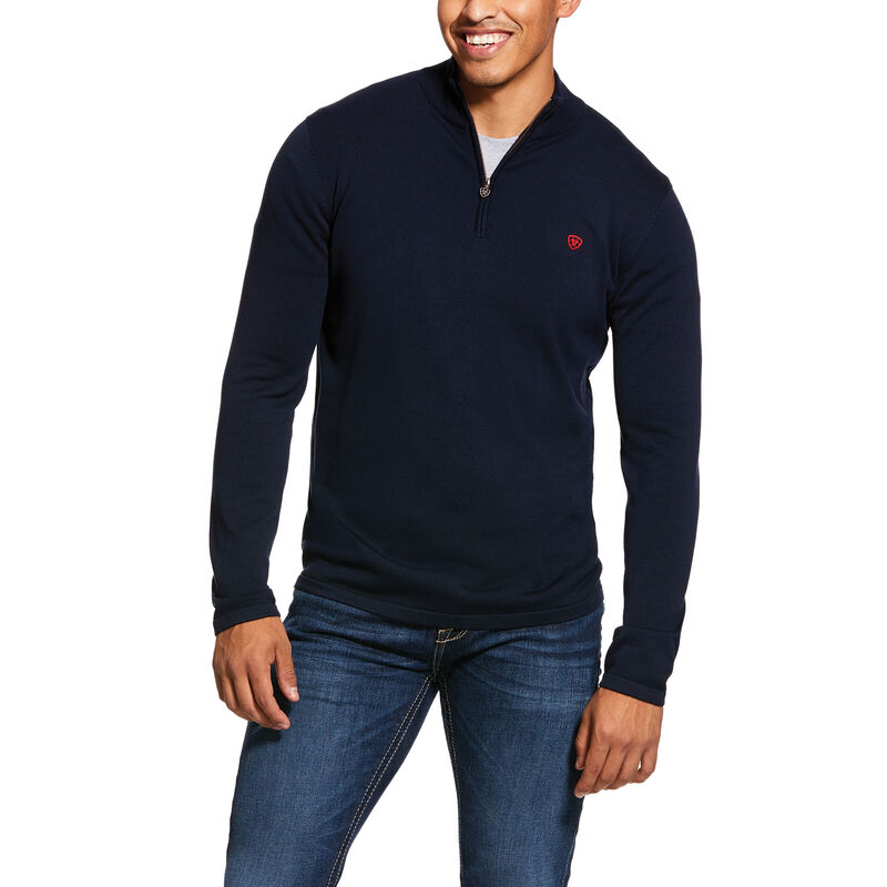 Ariat TEKCrew Neck Muške Džemperi Tamnoplave | HR-171612