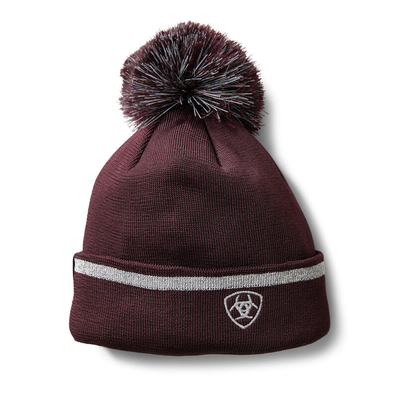 Ariat TEK Reflective Beanie Ženske Beanie Bordo | HR-009696