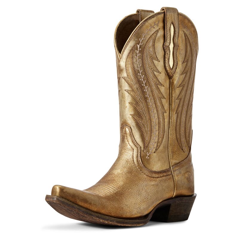 Ariat Tailgate Ženske Zapadnjačke Čizme Zlatne | HR-558912