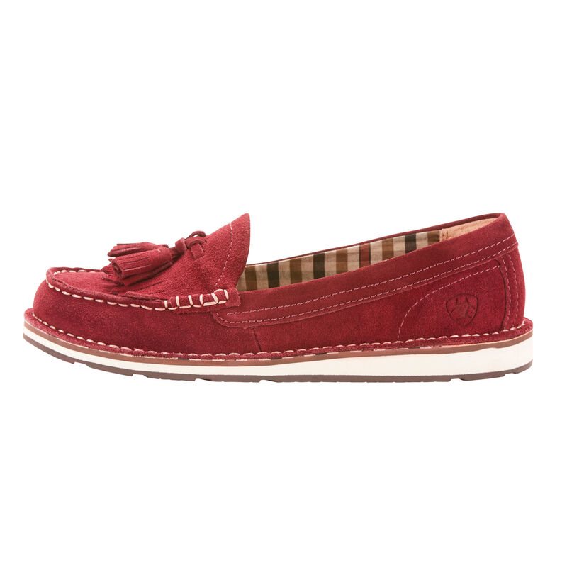 Ariat Tassel Cruiser Ženske Mokasinke Bordo | HR-733038