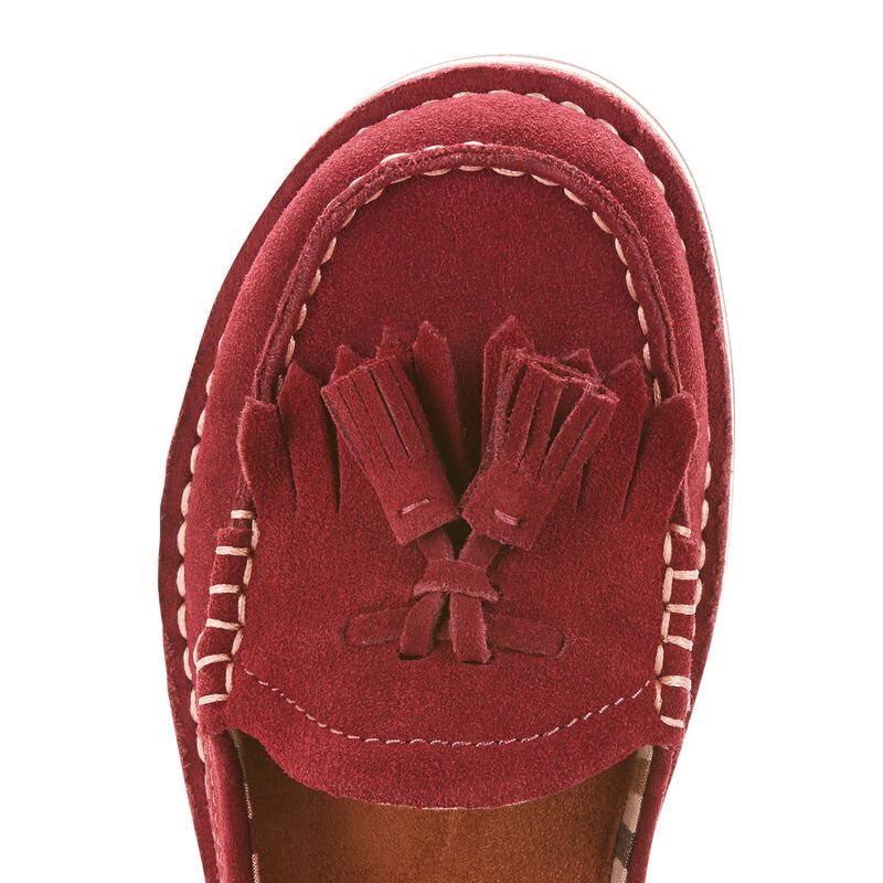 Ariat Tassel Cruiser Ženske Mokasinke Bordo | HR-733038