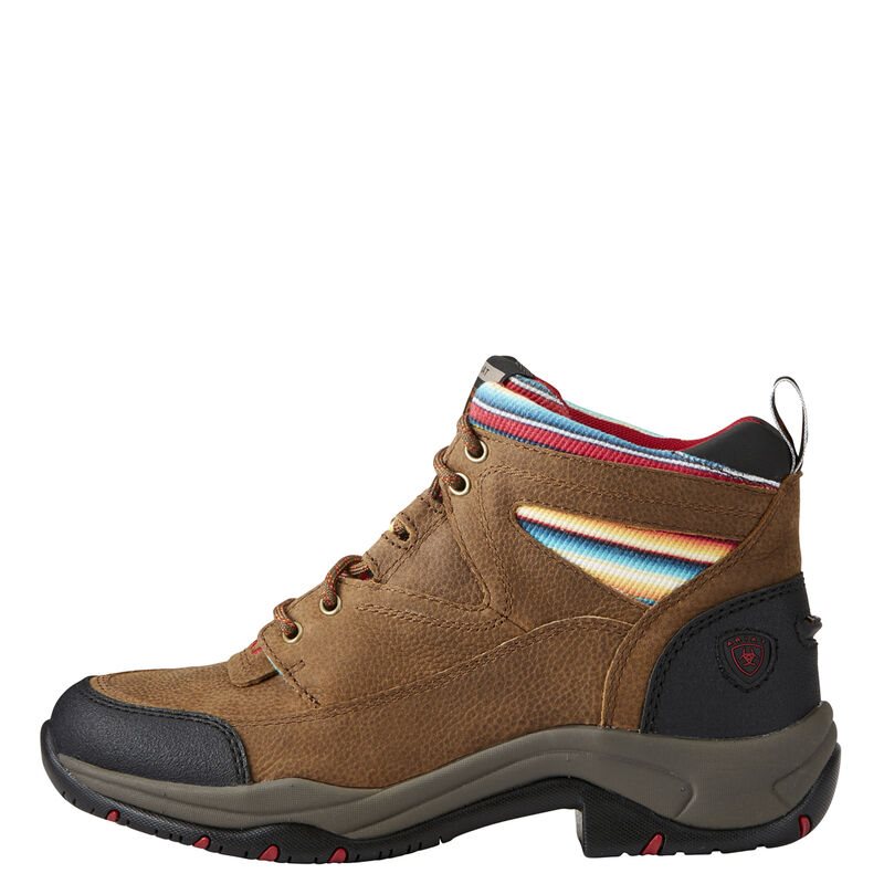 Ariat Terrain Boots Ženske Vanjske Čizme Smeđe Čokoladne | HR-446394