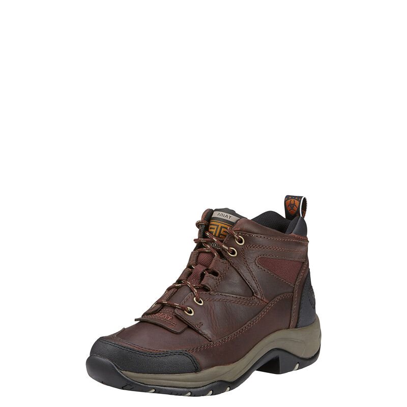 Ariat Terrain Boots Ženske Vanjske Čizme Tamno Smeđe | HR-455041