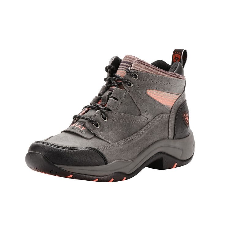 Ariat Terrain Boots Ženske Vanjske Čizme Sive Roze | HR-472515