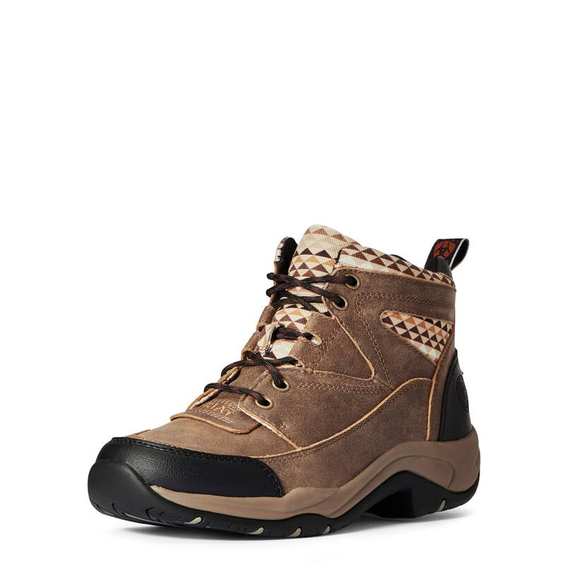 Ariat Terrain Boots Ženske Vanjske Čizme Smeđe Crne | HR-829568