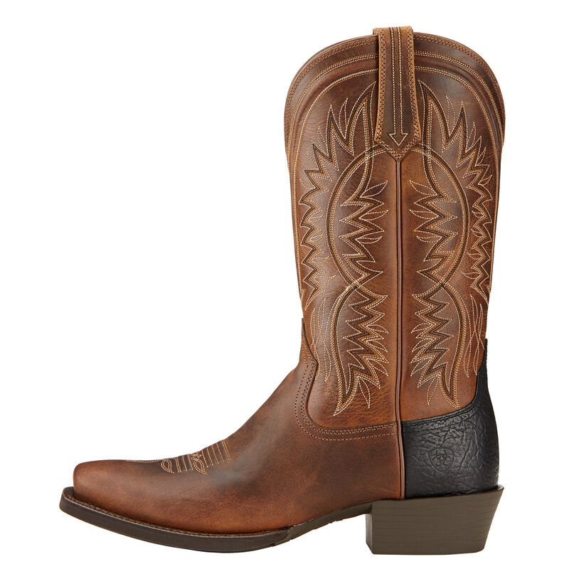 Ariat Troubadour Muške Kaubojske Čizme Smeđe | HR-459306