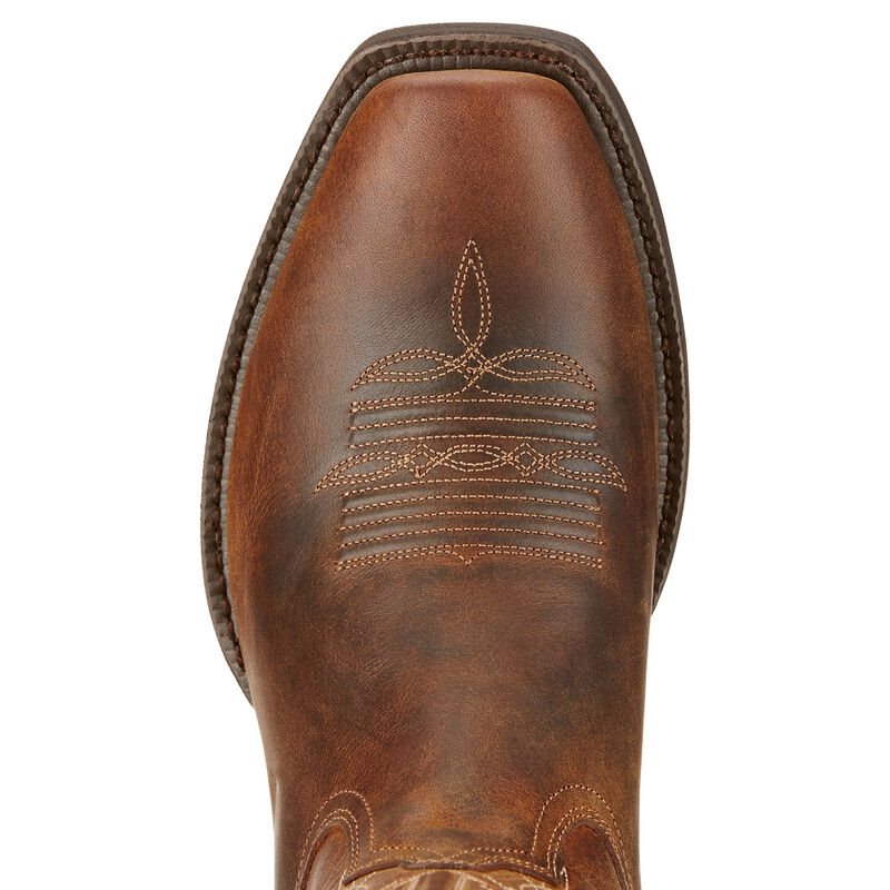 Ariat Troubadour Muške Kaubojske Čizme Smeđe | HR-459306