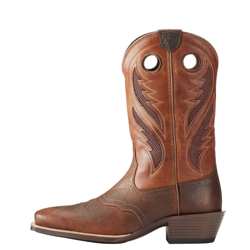 Ariat VentTEK Ultra Narrow Square Toe Muške Kaubojske Čizme Smeđe | HR-101029