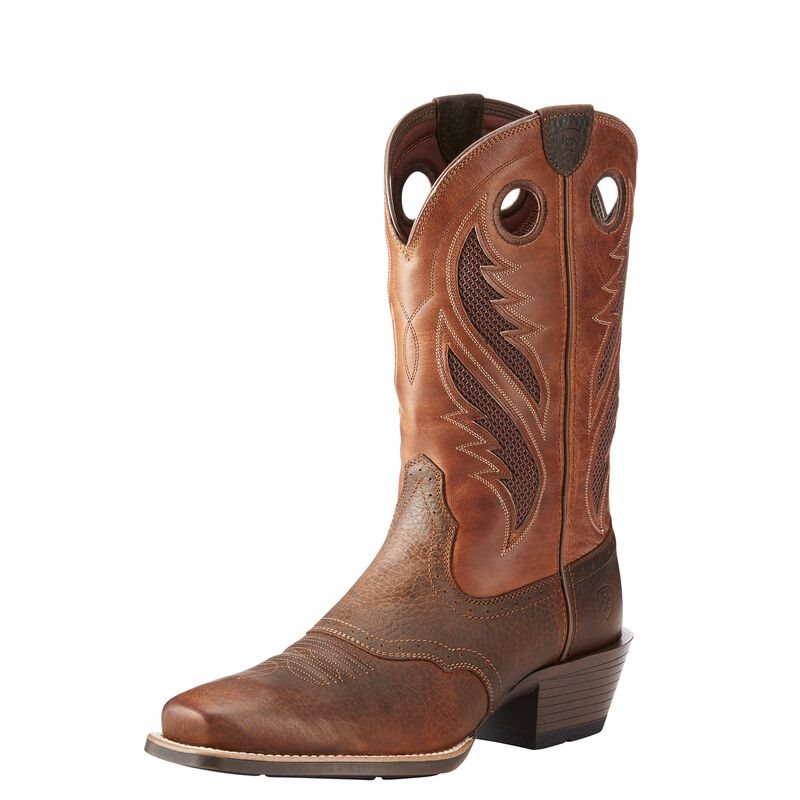 Ariat VentTEK Ultra Narrow Square Toe Muške Kaubojske Čizme Smeđe | HR-101029