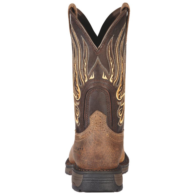 Ariat WorkHog Mesteno Composite Toe Muške Radne Čizme Smeđe | HR-973225